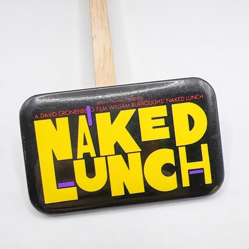 Vintage 1992 Naked Lunch Button